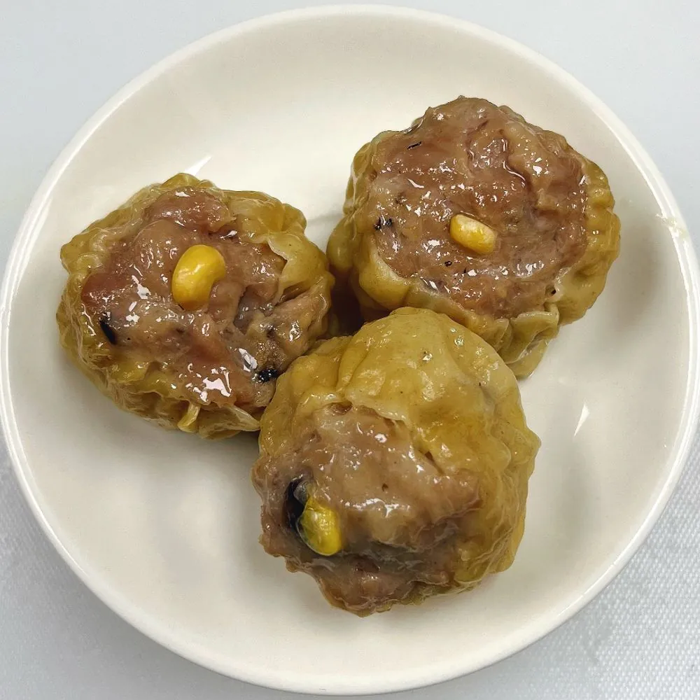 Steamed chicken dumplings with mushrooms at D&D Dim Sum Bakery, a Chinese Restaurant in Elk Grove